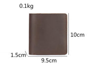 New Genuine Leather Small Handmade Wallets - sparklingselections