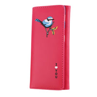 New Women Retro Birds Printing Long Wallet - sparklingselections