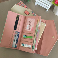 New Trendy Women Designer Leather Printed Wallet Hot Sale Fashion Casual Wallet Purse For girls, gifts - sparklingselections