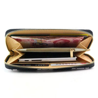 New Women Dog Foot Printed Leather Wallet - sparklingselections