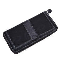 New Women Leather Zipper Long Stylish Wallet - sparklingselections