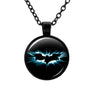 Super Hero Glass Pendant Necklace