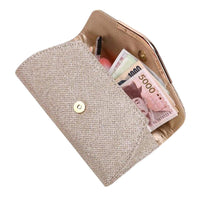 Evening Party Small Clutch Leather Wallet - sparklingselections
