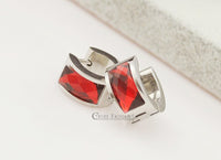 Stainless Steel Acrylic Crystal Stud Earring for Woman