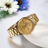 New Men Top Brand Business Gold Wrist Watch