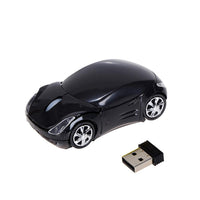 New Car Shape Wireless Optical USB Mouse - sparklingselections