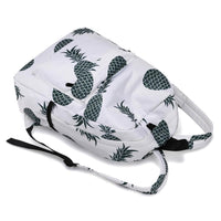 New Female Pineapple Printed School Bag - sparklingselections