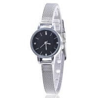 Women Stainless Steel  Rhinestone Quartz Wrist Watch - sparklingselections