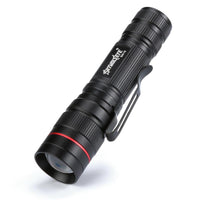 Super Mini 3500LM Zoomable CREE Q5 LED Flashlight 3 Mode Torch LED Torch Penlight - sparklingselections