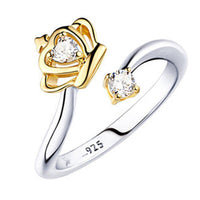 Queen Crown Ring Wedding Ring For Women - sparklingselections