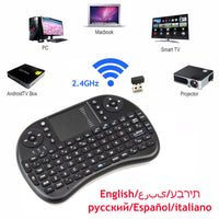 New Stylish Wireless Air Mouse Touchpad Keyboard Set - sparklingselections