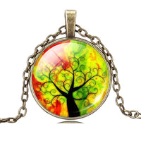 Tree Design Pendant Necklaces Beautiful Jewelry For Girls - sparklingselections