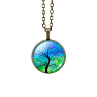 Tree Design Pendant Necklaces Beautiful Jewelry For Girls - sparklingselections
