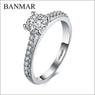 Women 4 Prong Sparkling Solitaire 1ct Cubic Zirconia Forever Wedding Ring