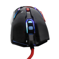 New USB Wired 6 Buttons Optical Gaming Mouse LED Back with Light - sparklingselections