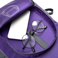 New Female Nylon Solid Color Teenage Bags For Travel - sparklingselections