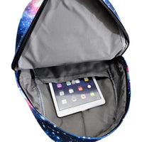 New Starry Sky Galaxy Pattern Unisex Travel Backpack - sparklingselections