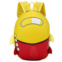 New Cute Airplane Cartoon Eggshell Backpack - sparklingselections