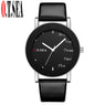 Fashion Black Leather Watch For Women