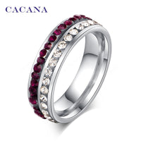 Titanium Stainless Steel Rings For Women - sparklingselections