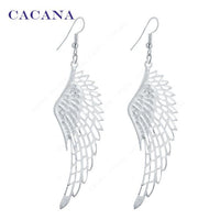 Wing  Dangle Long Earrings For Women - sparklingselections