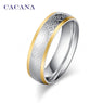 Exquisite Pattern Titanium Rings For Women