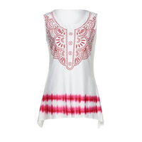New Women Sleeveless Casual Printed Top - sparklingselections