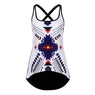 New Women Sleeveless 3D Printed Summer Tops