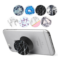 New Marble Finger Holder Phone Bag Case Cover for iPhone - sparklingselections