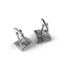 new fashion Unique Wedding Groom Square Cuff Links