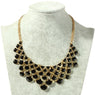 new Bohemia Acrylic Beads Golden Plated Chain Choker Necklace