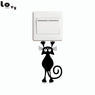 Cat Hanging From Light Switch Sticker Wall Stickers For Kids Room