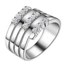 Fashion Silver Wedding Rings