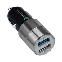 New Dual USB Car Quick Charge Adapter for smart phone - sparklingselections