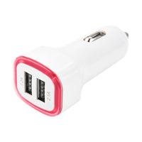 New Universal Portable LED Dual USB Car Charger Adapter - sparklingselections