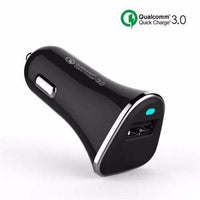 New Certificated Quick Fast Car Charger Adapter for Smart phone - sparklingselections
