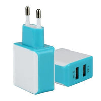 New  2 Ports USB Wall Travel AC Charger Adapter For Smart phone - sparklingselections