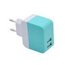 New 5V Dual Ports USB EU Wall charger for Smartphone