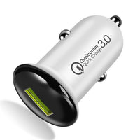 New Mini 18W Fast USB Car Charger For Smart Phone - sparklingselections
