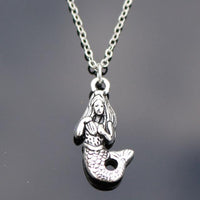 Mermaid Collares Fashion Pendant Necklace For Women - sparklingselections