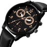 New Design Luxury Leather Band Wrist Watch