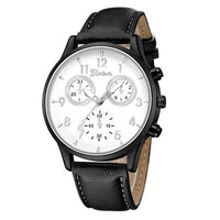 New Design Luxury Leather Band Wrist Watch - sparklingselections