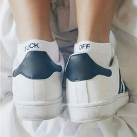 new  Fashion Cotton Solid Letters Short Ankle Socks - sparklingselections