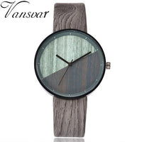 new Luxury fashion Leather Quartz wrist Watch - sparklingselections