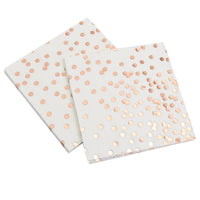 New Stylish Rose Gold color Paper Napkin For Party - sparklingselections