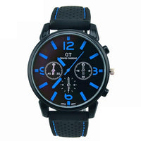 New Unisex Simple Fashion Canvas Belt Quartz Wrist Watches - sparklingselections