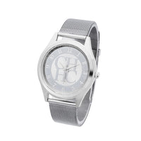 Silver Stainless Steel Dress Watches For Women - sparklingselections