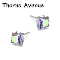 Square Shape AAA Cubic Zirconia a Earring studs for Women - sparklingselections