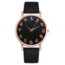 New Fashion Women PU Weave Leather Casual Wrist watch