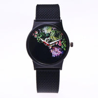 new Women Fashion Silicone Band Analog Quartz Wrist Watch - sparklingselections